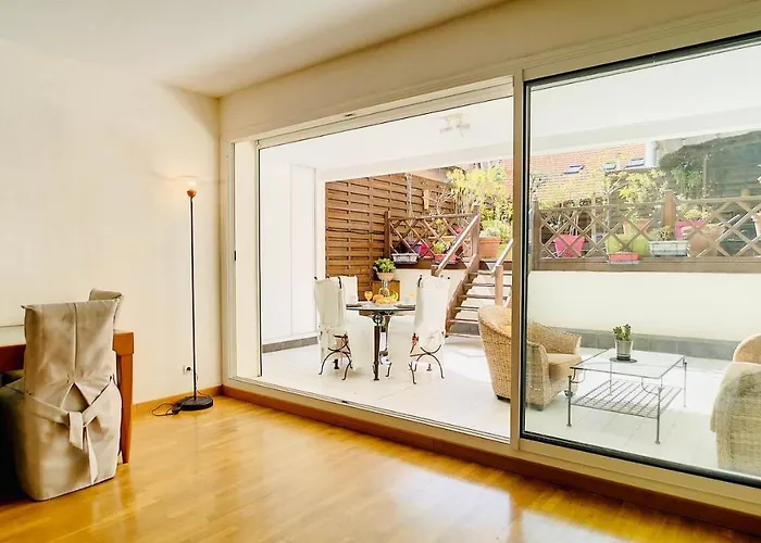 : Superbe Terrasse Rue D'antibes شقة *